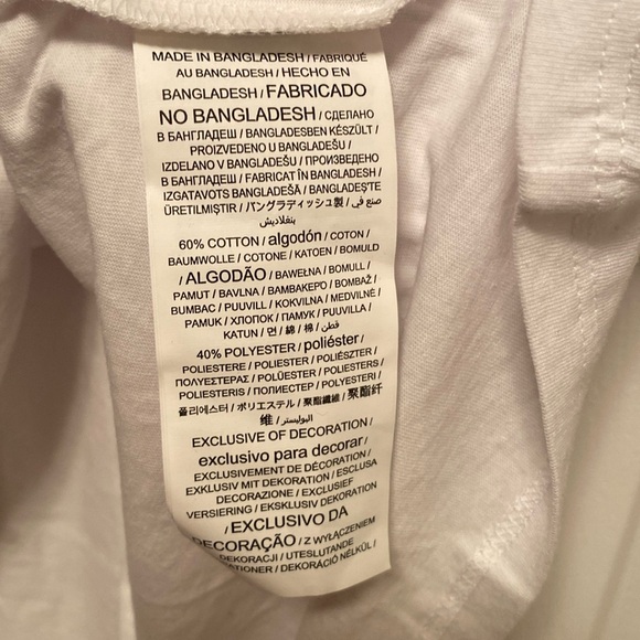 Team USA White T-Shirt with Red and Blue Print… - Picture 6 of 7